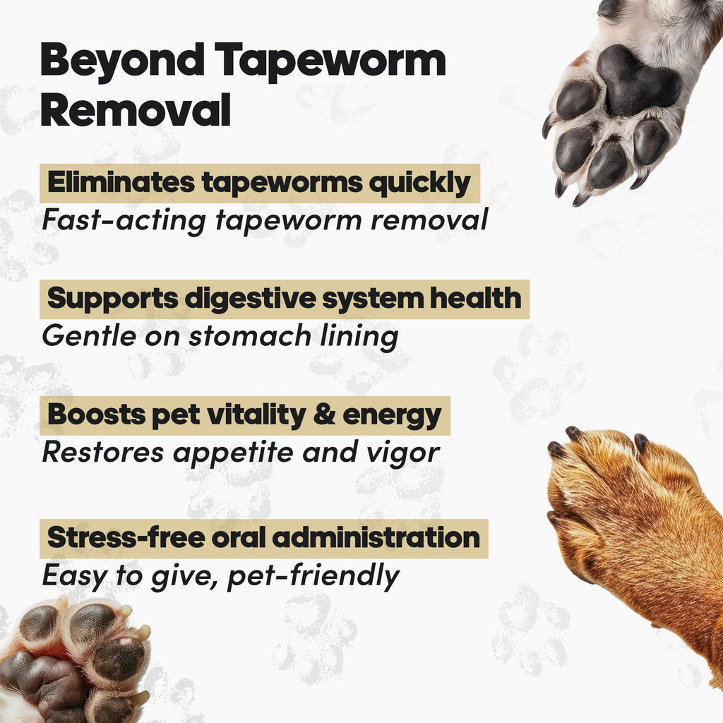 Chicken Flavour Dewormer Oral Suspension with Dropper C905