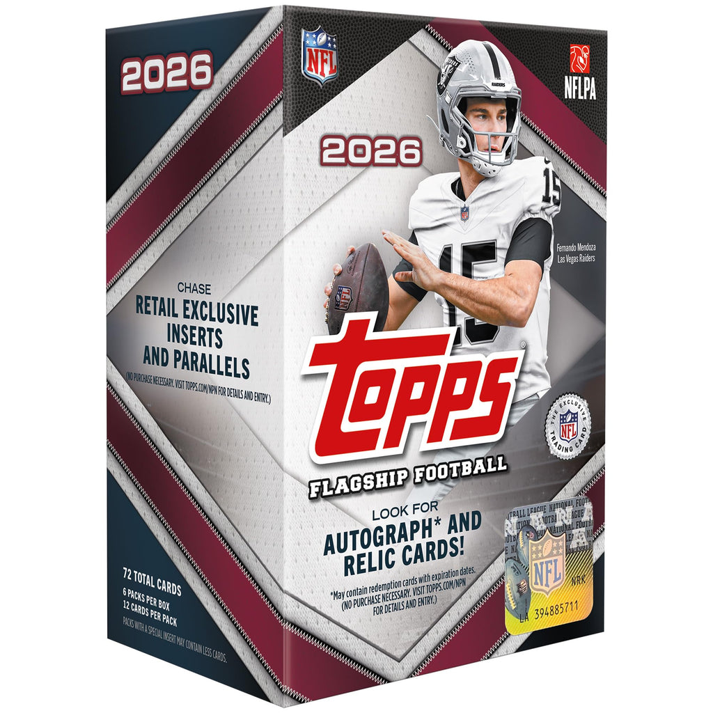 2026 Topps NFL Flagship Football Value Box T13397