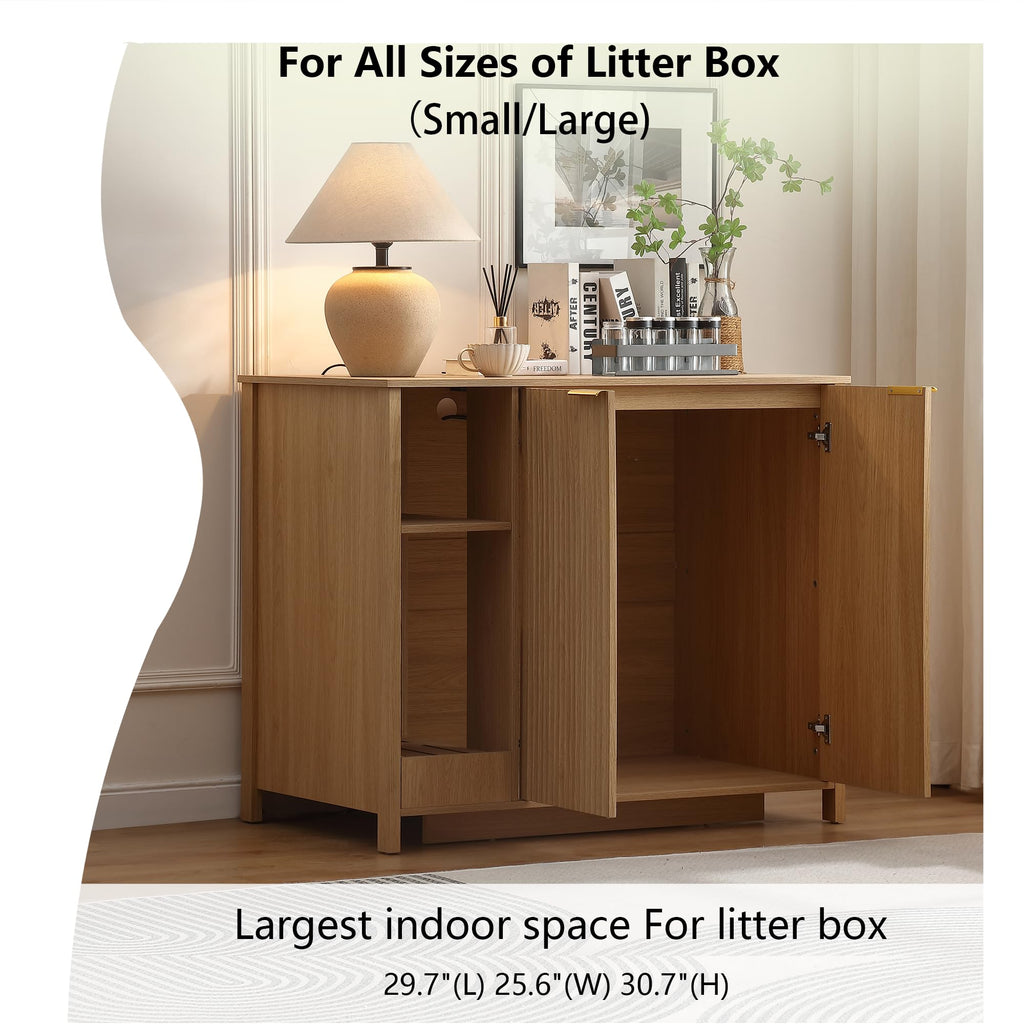 Extra Large Litter Box Cabinet J6445