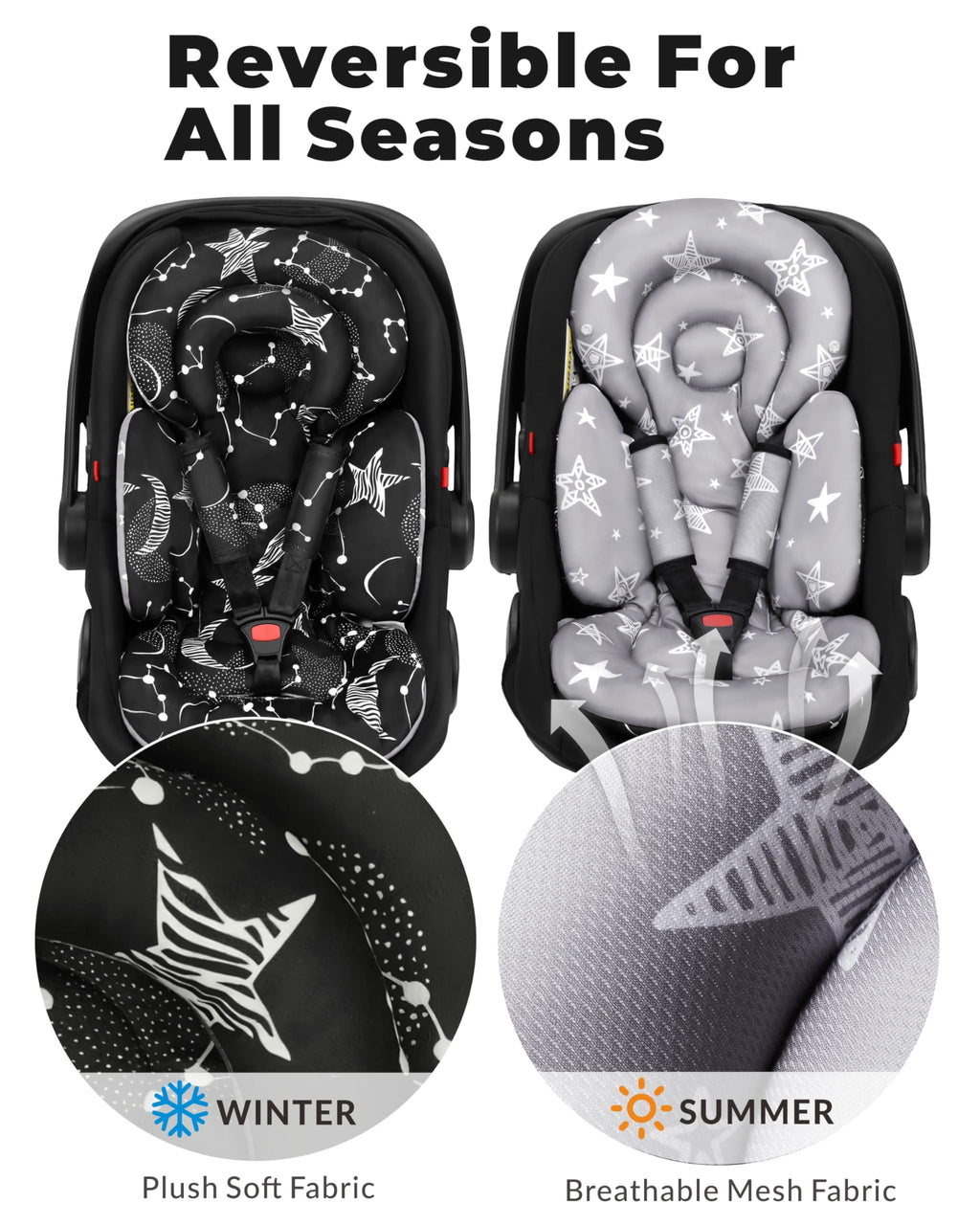 Infant Car Seat Insert with Removable Cushion V184533