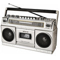 Portable Boombox with Cassette Player Recorder V532871