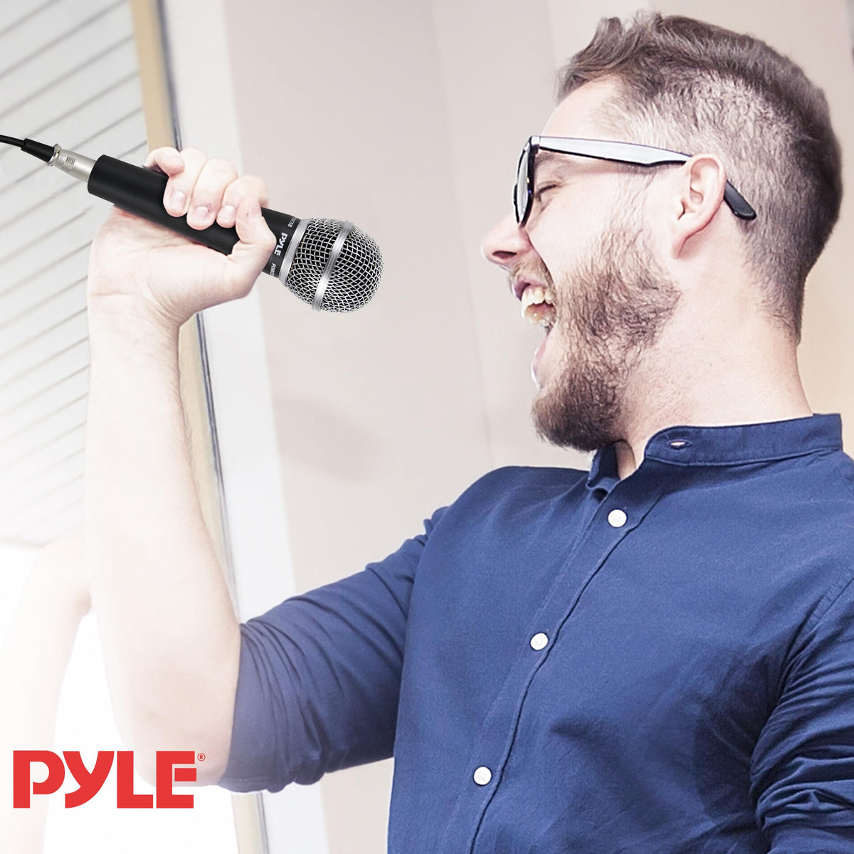 4-Pack Unidirectional Handheld Dynamic Microphone with XLR Cable B5370