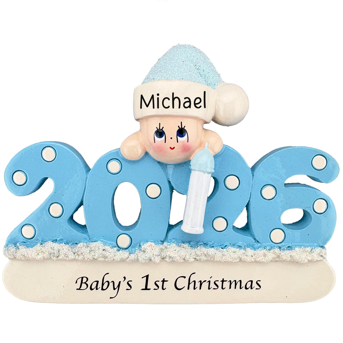 Baby's First Christmas Ornament 2026 H884