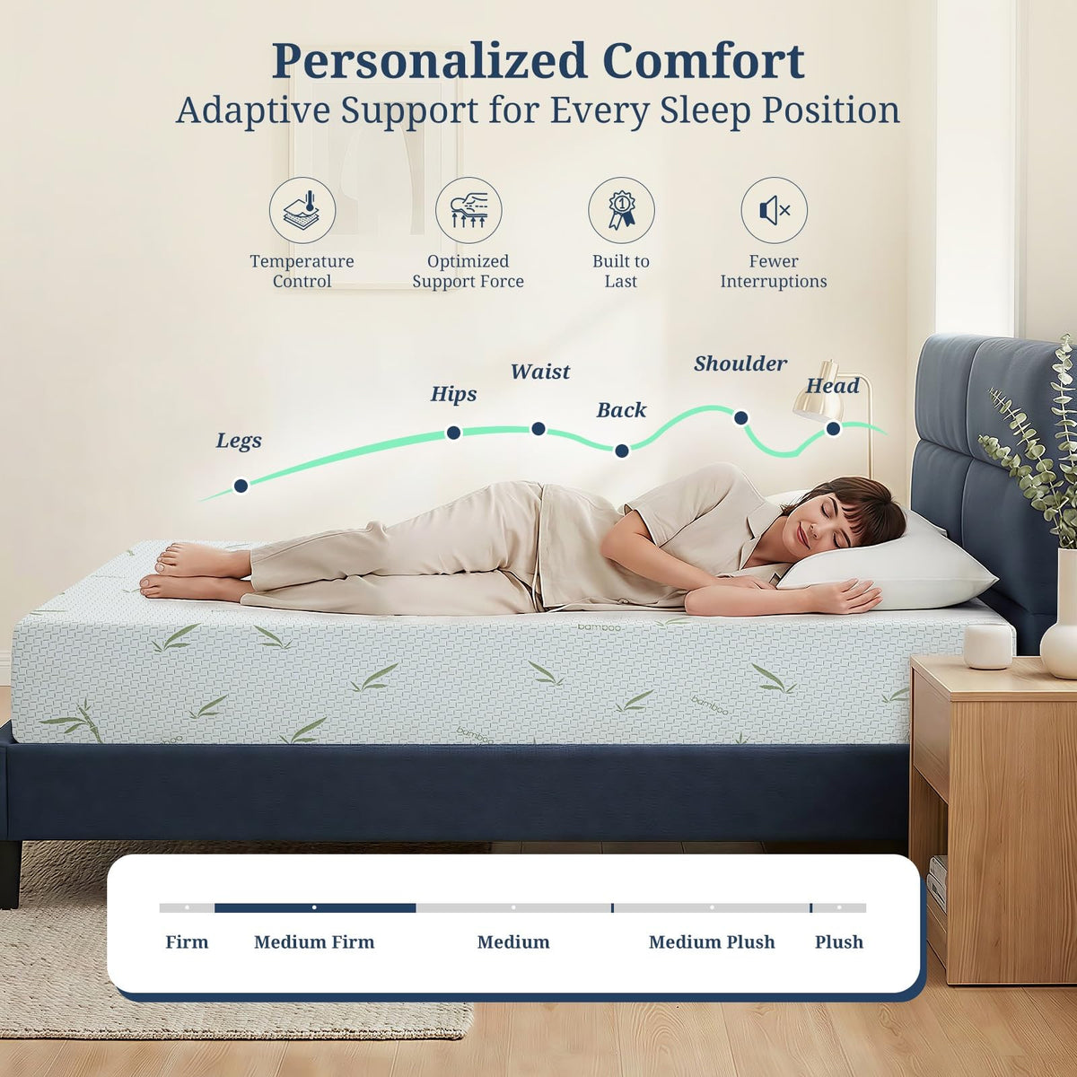 5 Inch Gel Infused Memory Foam Mattress Q561