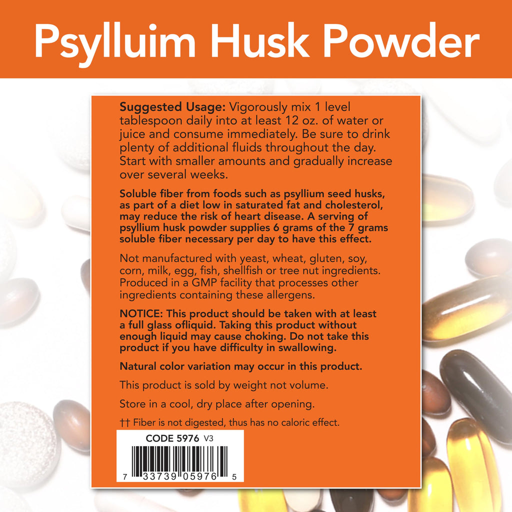 Psyllium Husk Powder Soluble Fiber Y488072