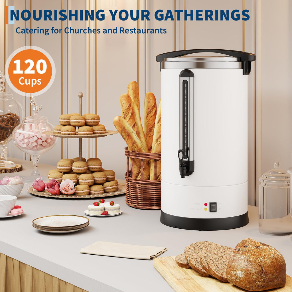 18L Stainless Steel Insulated Electric Coffee Urn M64610