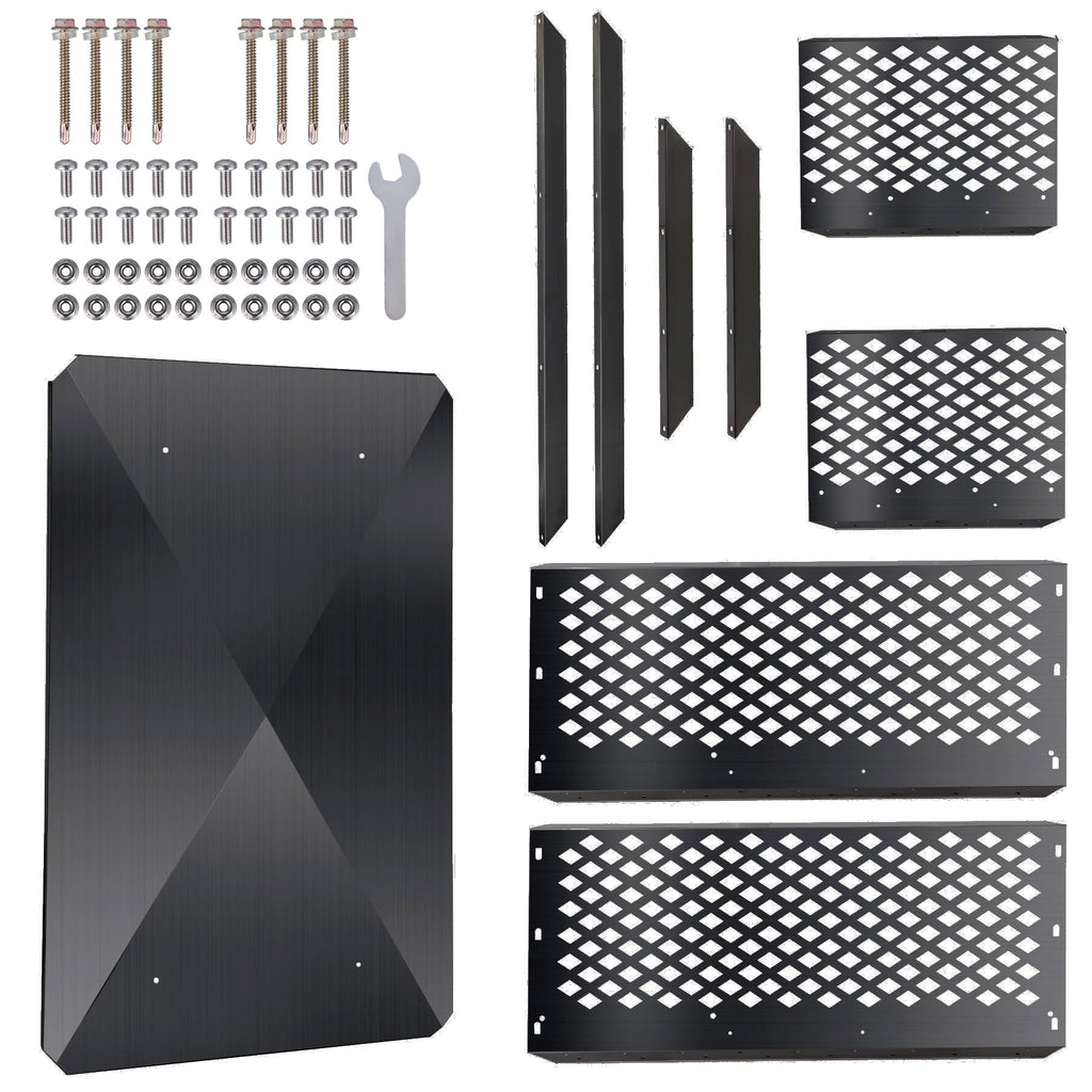 Black Alloy Steel Chimney Cap D476