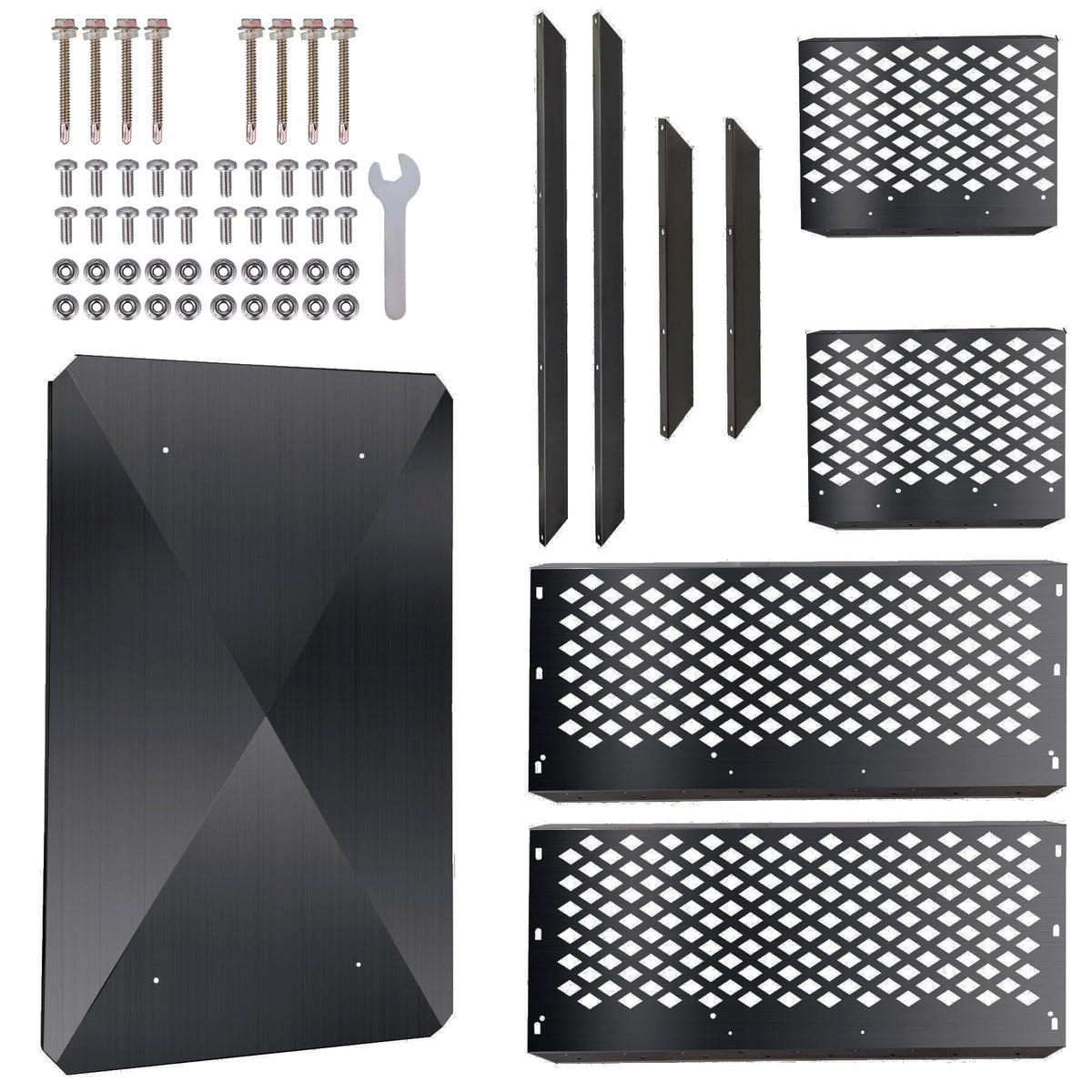 Black Alloy Steel Chimney Cap D476