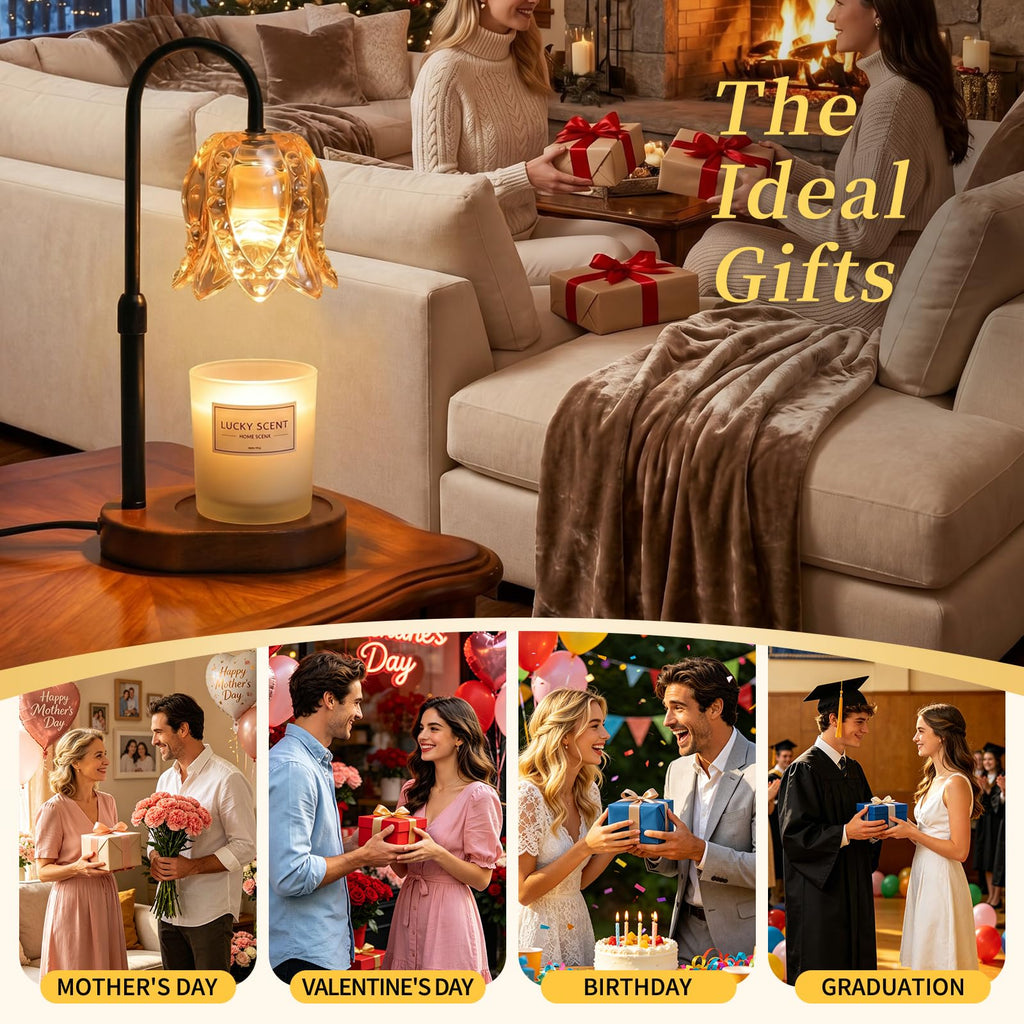 Candle Warmer Lamp with Timer T320212