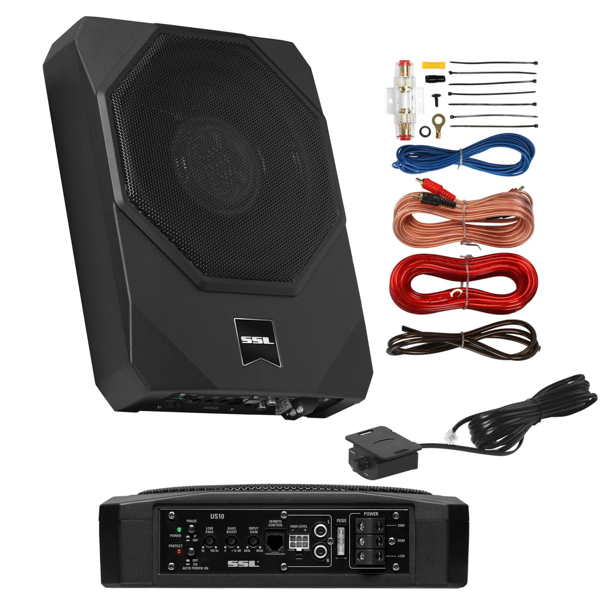 10 Inch Under Seat Car Subwoofer Z2790