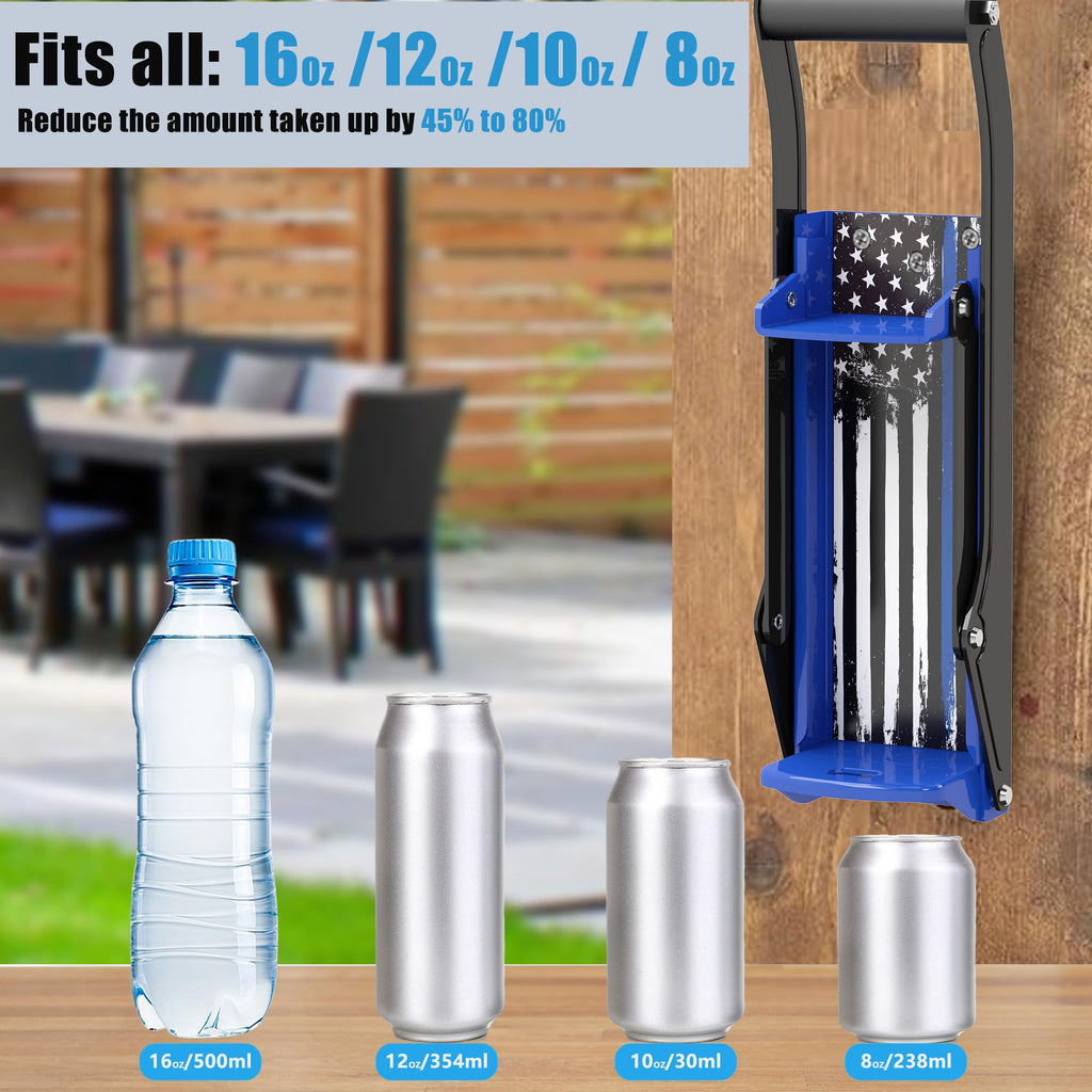 Wall Mounted Can Crusher for 8oz-16oz Cans S866