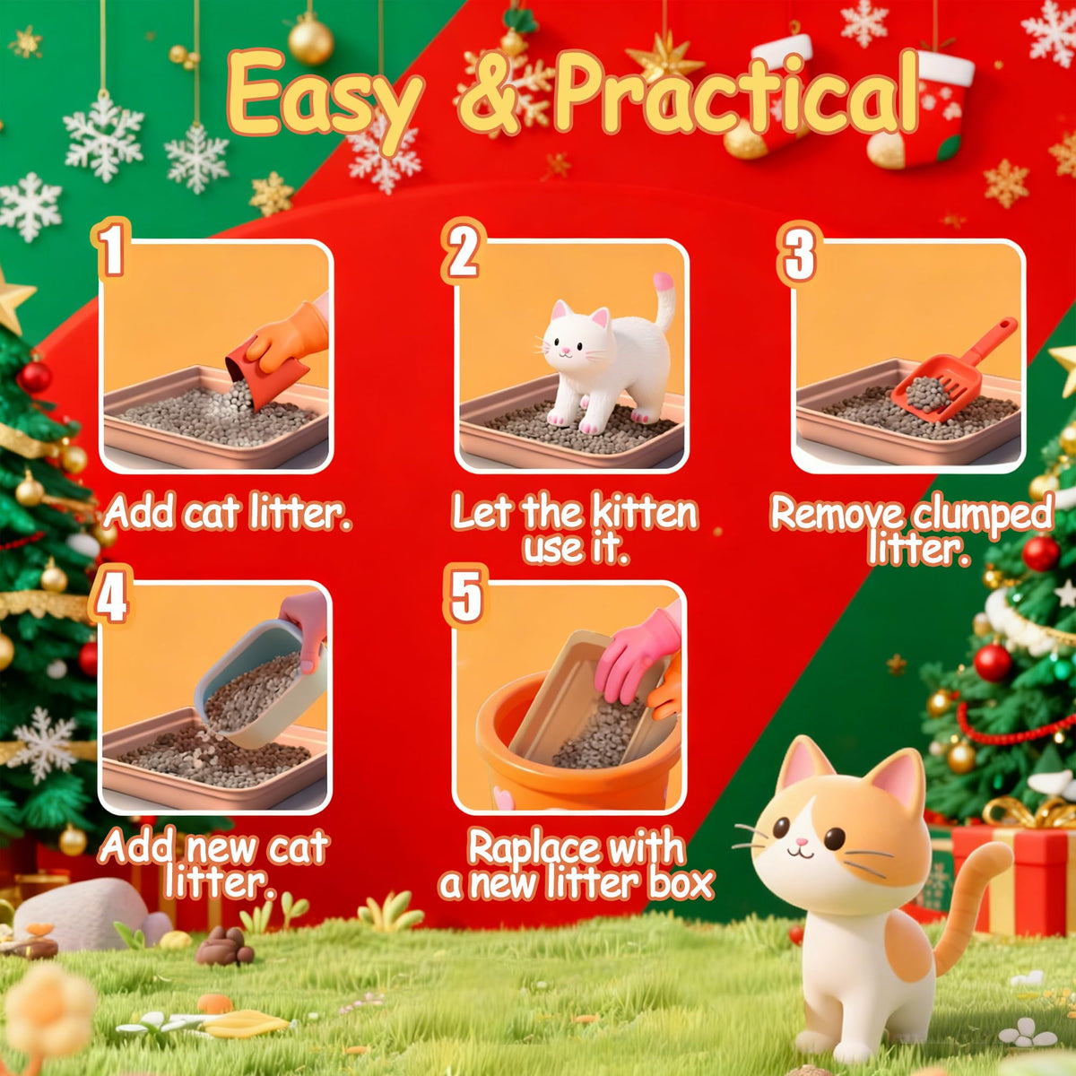 Disposable Litter Boxes for Cats Z45235