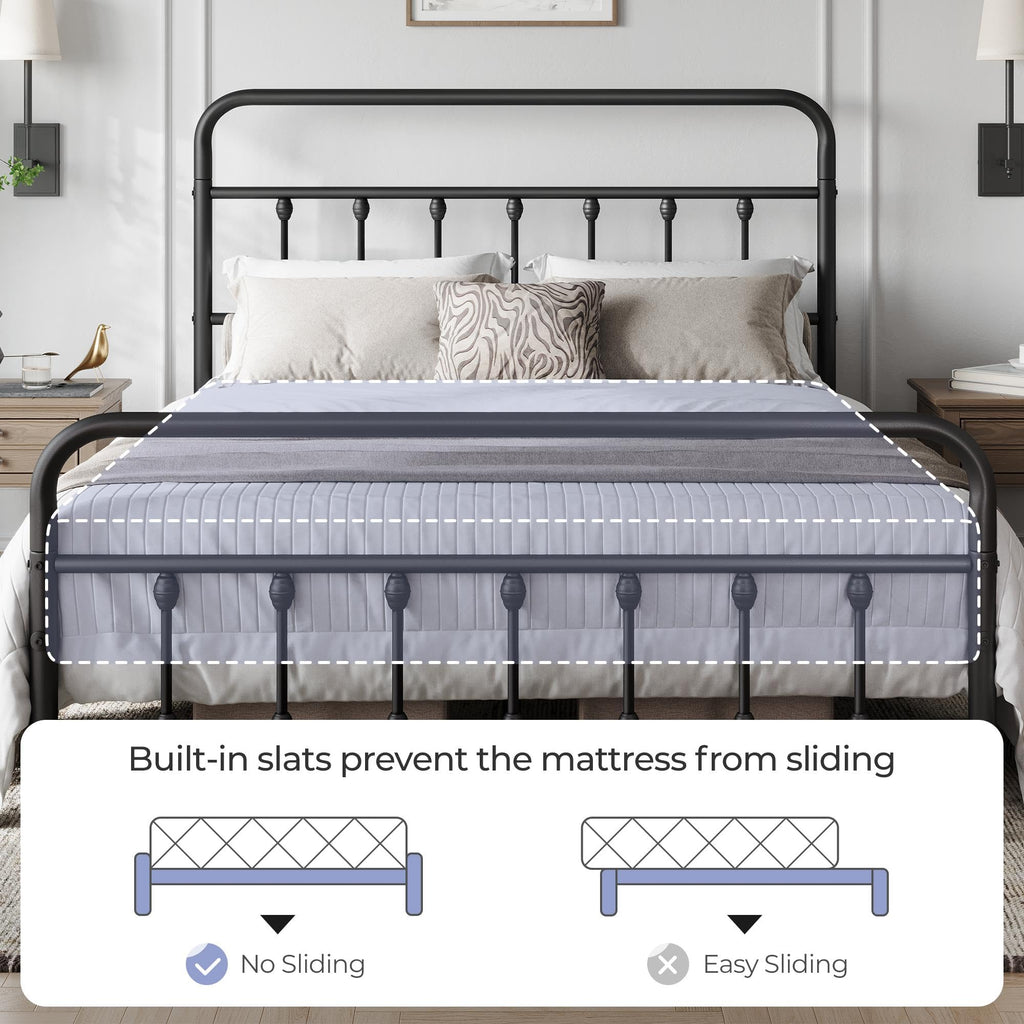 Queen Metal Platform Bed Frame A242345