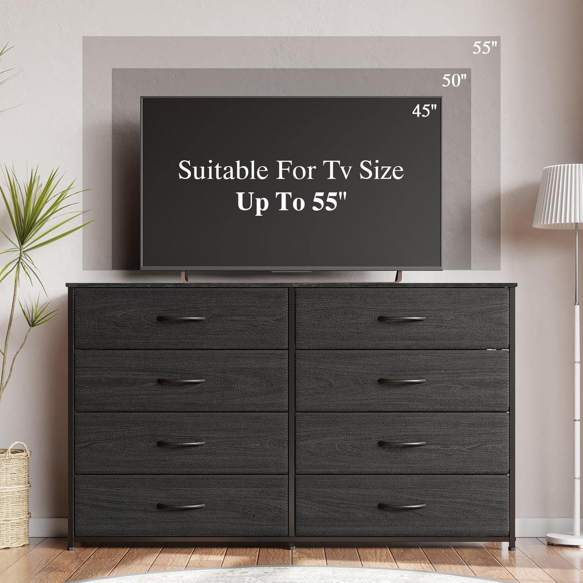 Wide 8 Drawer Dresser V68359