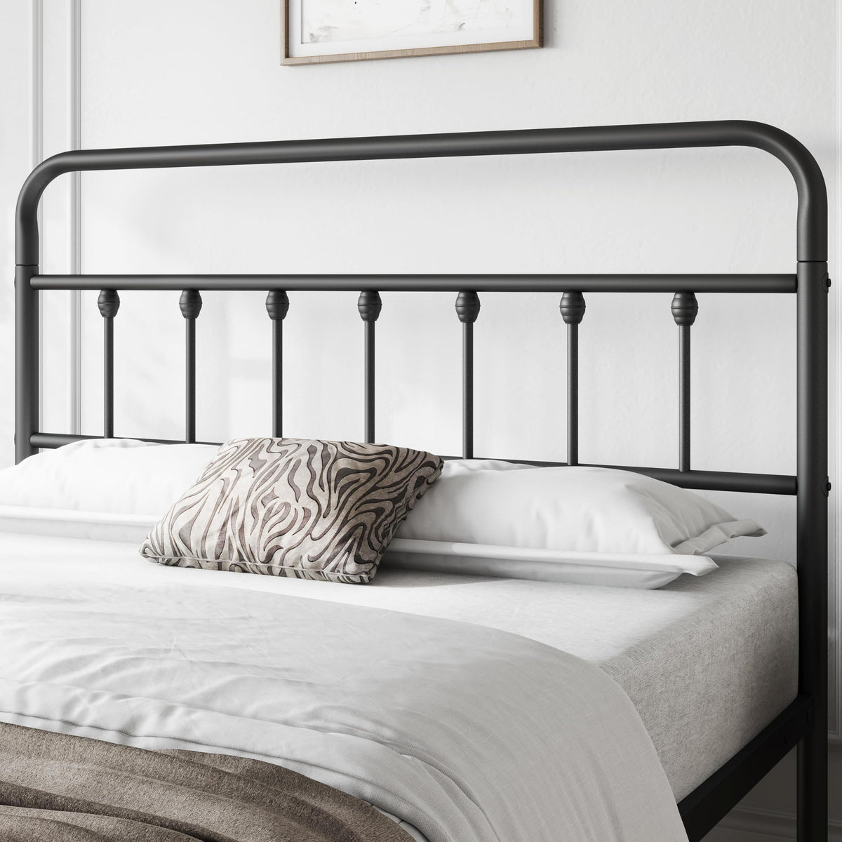 Queen Metal Platform Bed Frame A242345