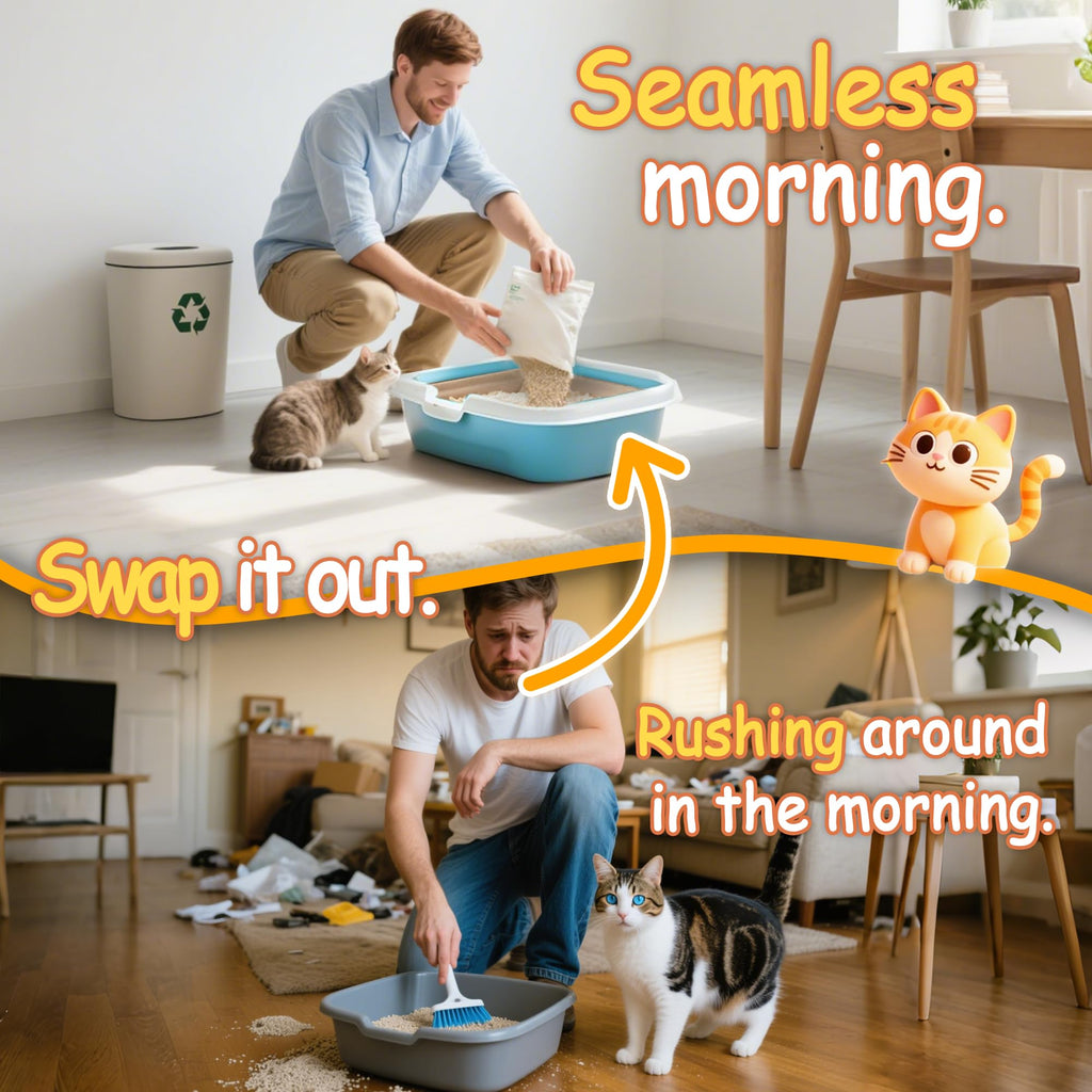 Disposable Litter Boxes for Cats Z45235