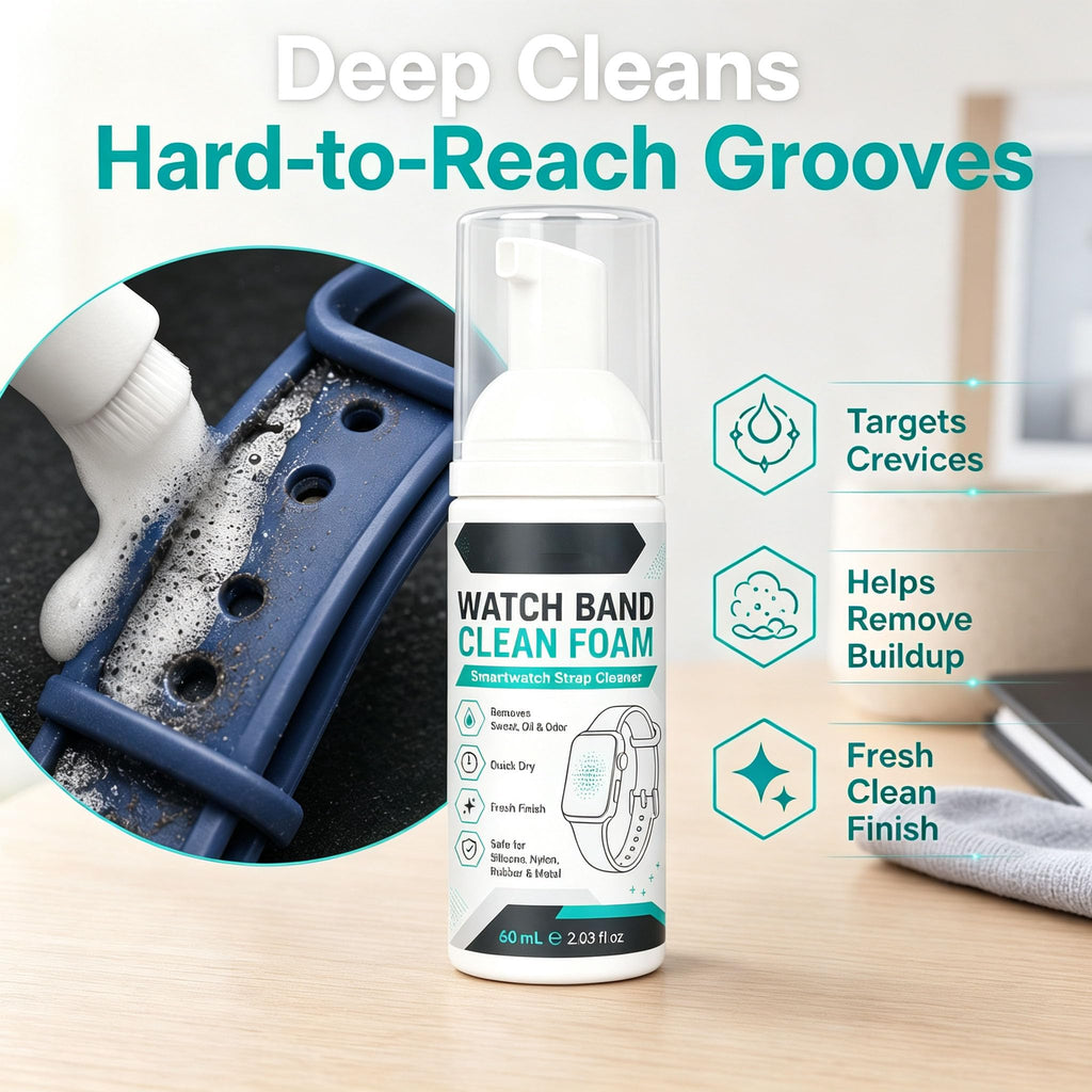 Foam Cleaner Spray for Watch Strap 60ml with Towel A625