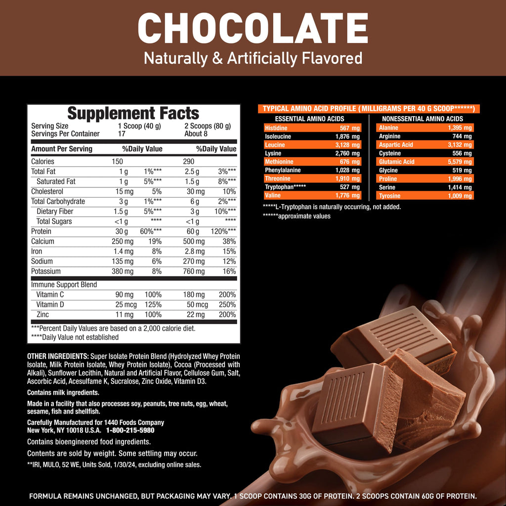 Chocolate Gluten Free Protein Powder G123878