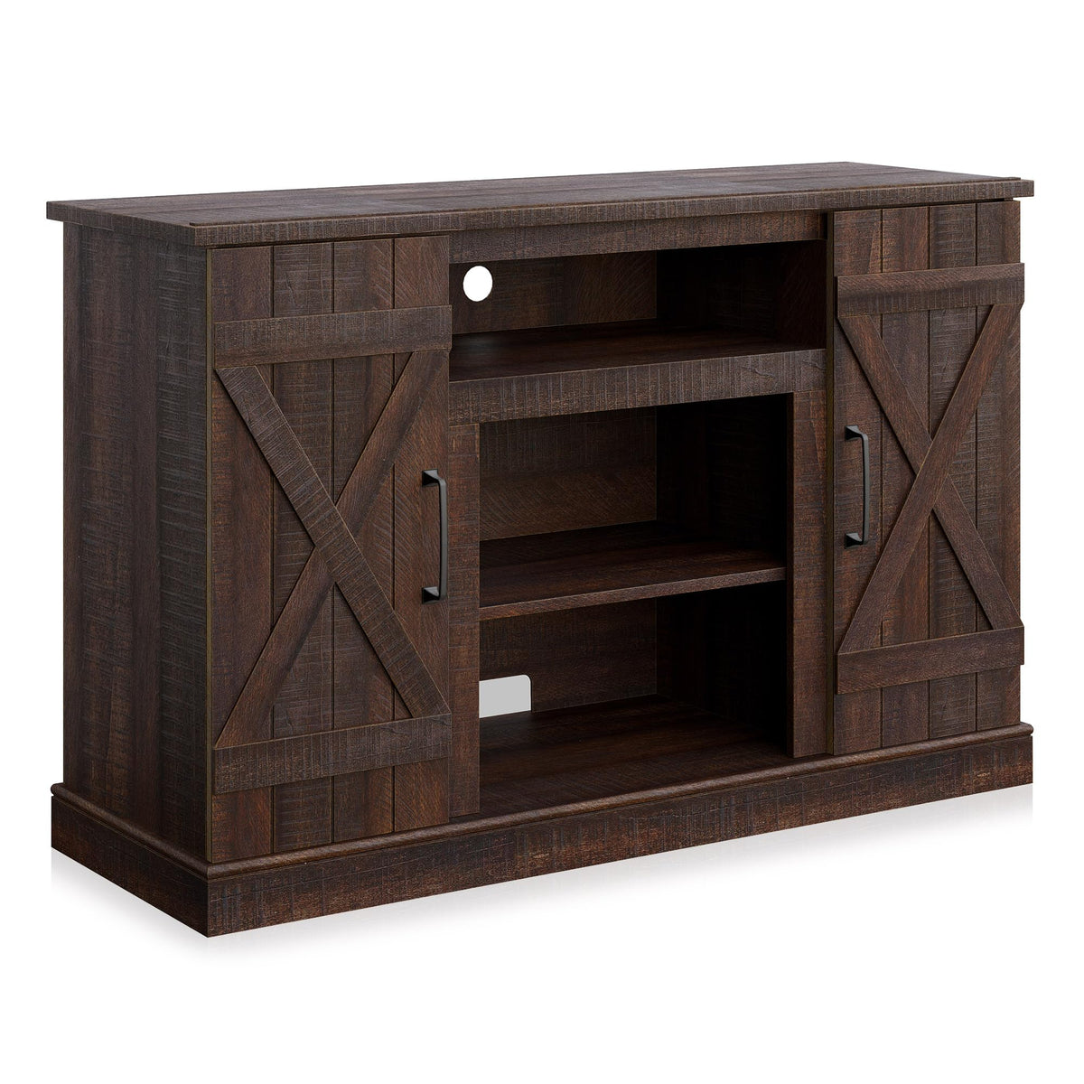 47" Espresso TV Stand & Media Entertainment Center A58613