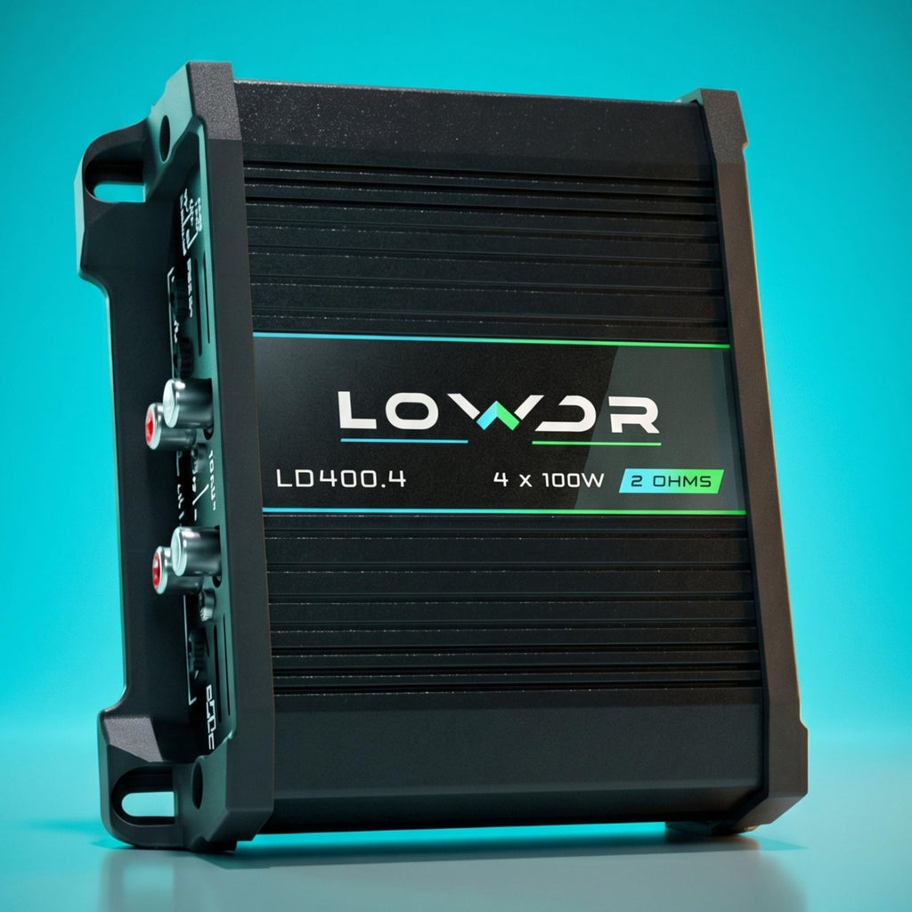400W RMS 4 Channel Car Audio Amplifier H3014