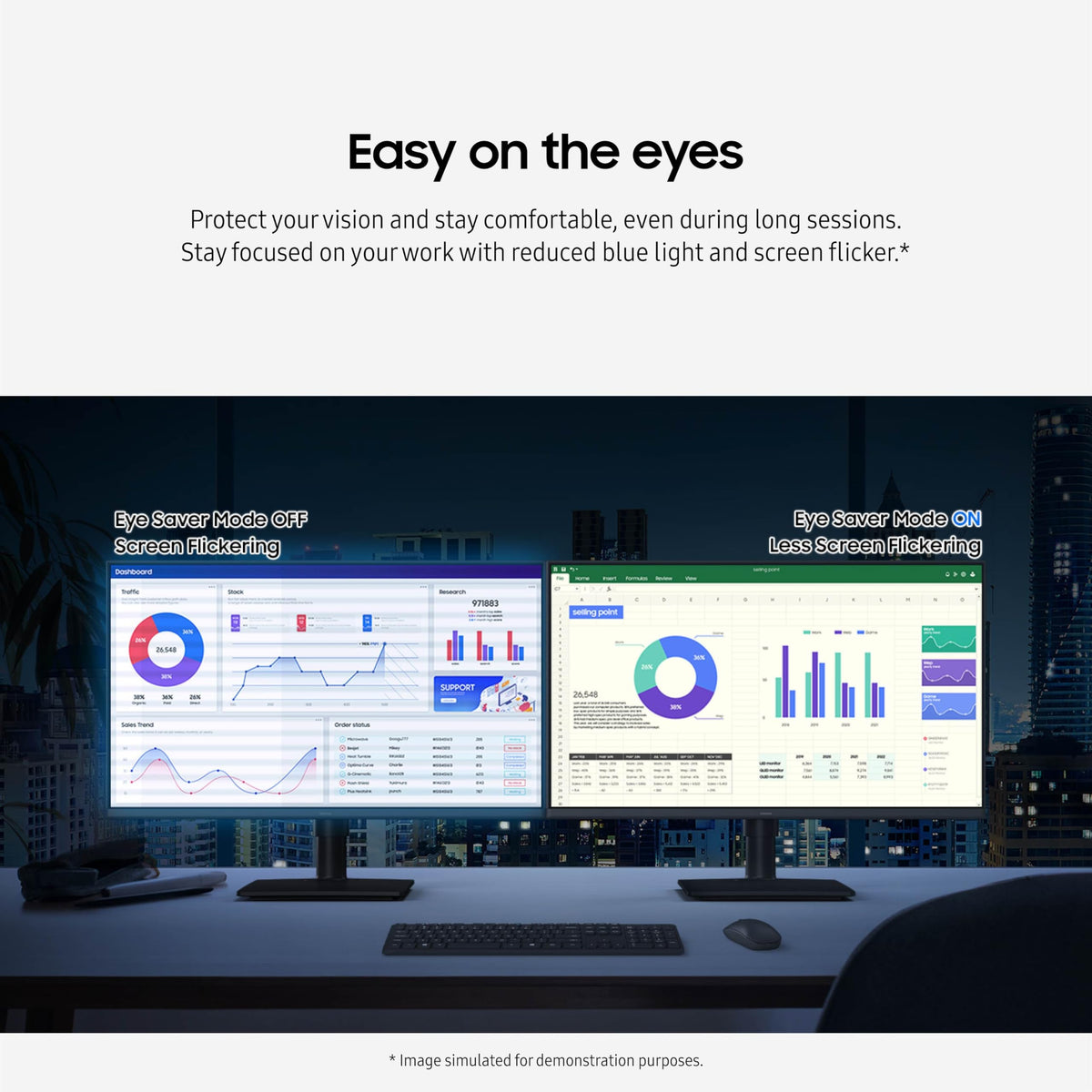 22” Borderless IPS Monitor with 100Hz Refresh Rate L4493