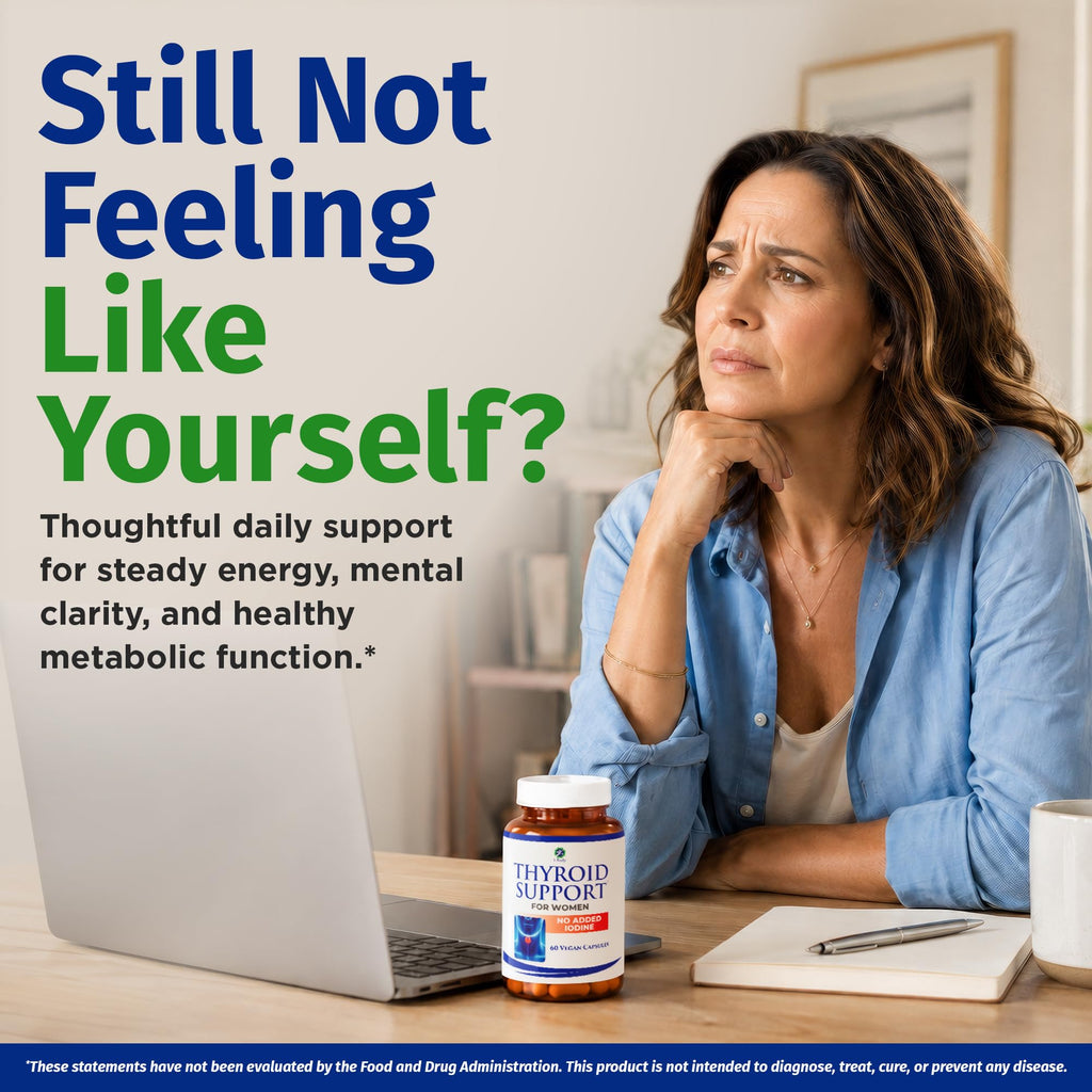 60 Vegan Thyroid Support Capsules C87329
