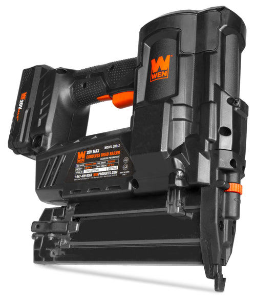 20V Max Cordless 18-Gauge Brad Nailer with Battery and Charger N7923