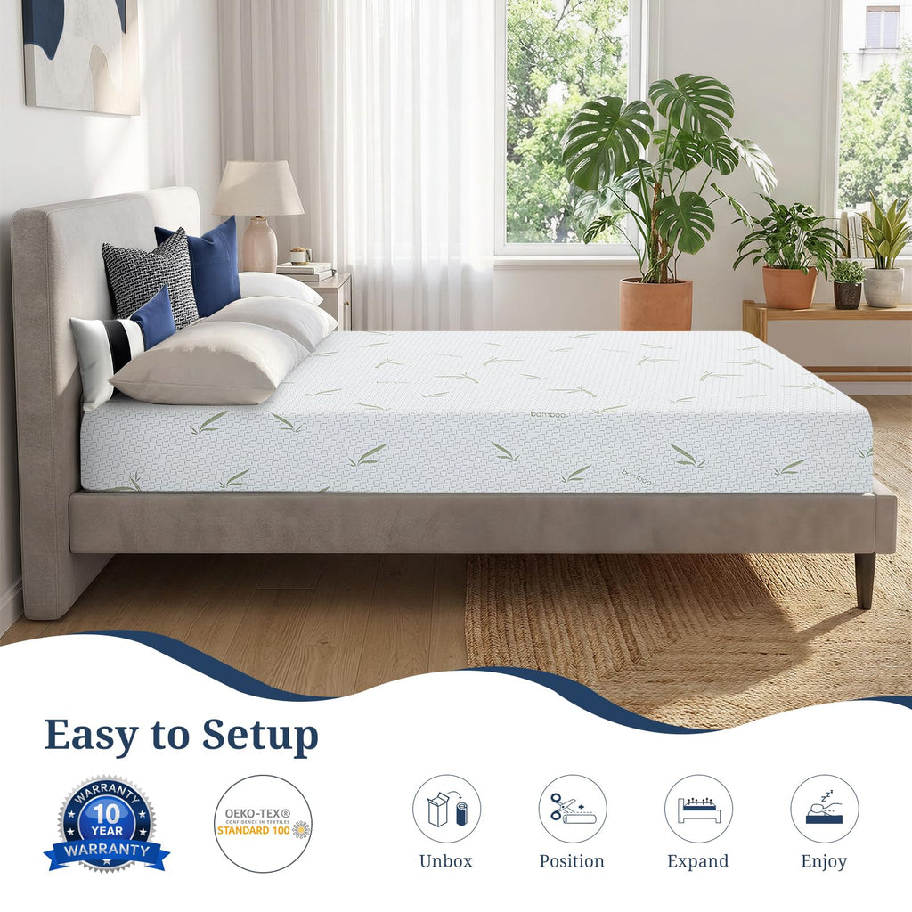 5 Inch Gel Infused Memory Foam Mattress Q561
