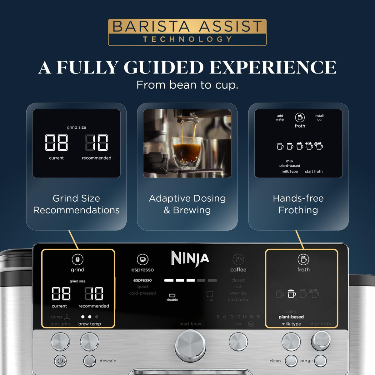 3-in-1 Espresso Drip Coffee & Cold Brew Machine K3779