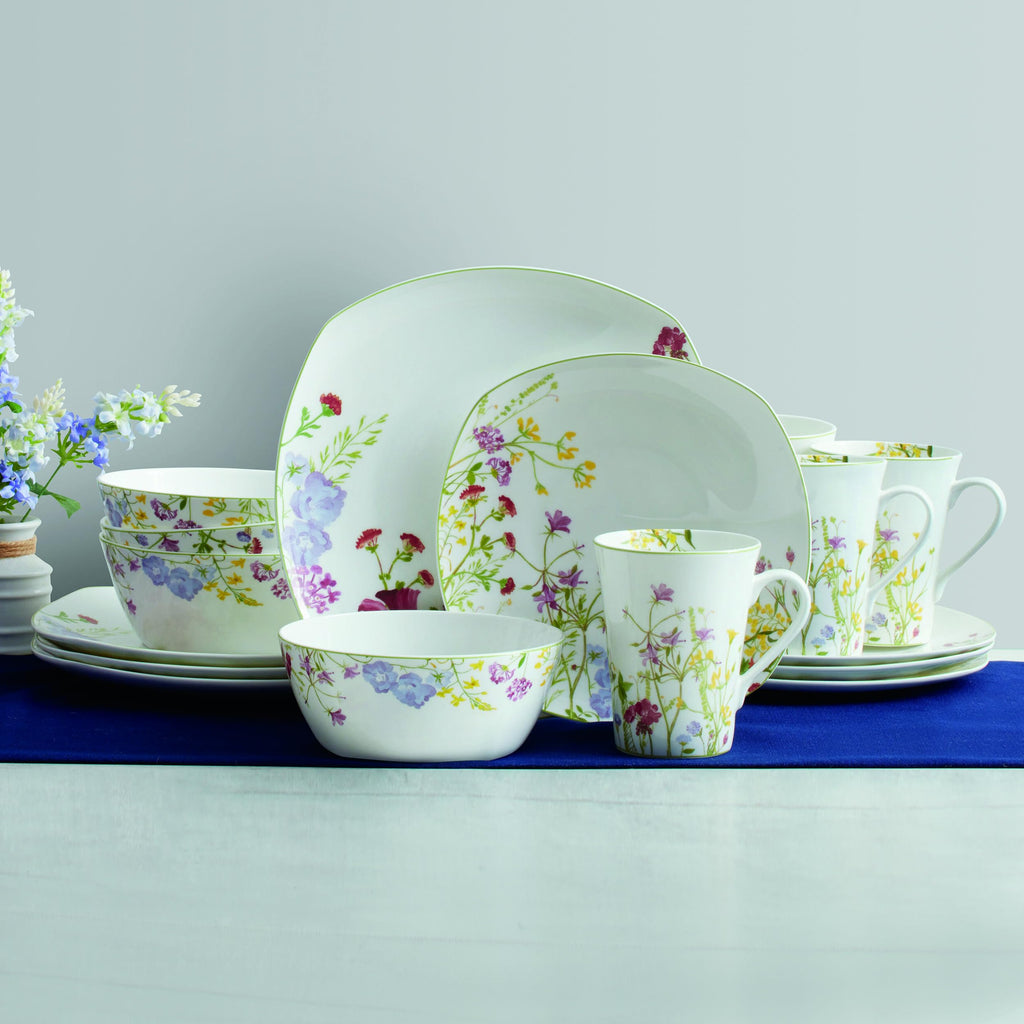 16-Piece Bone China Dinnerware Set Service for 4 O15648