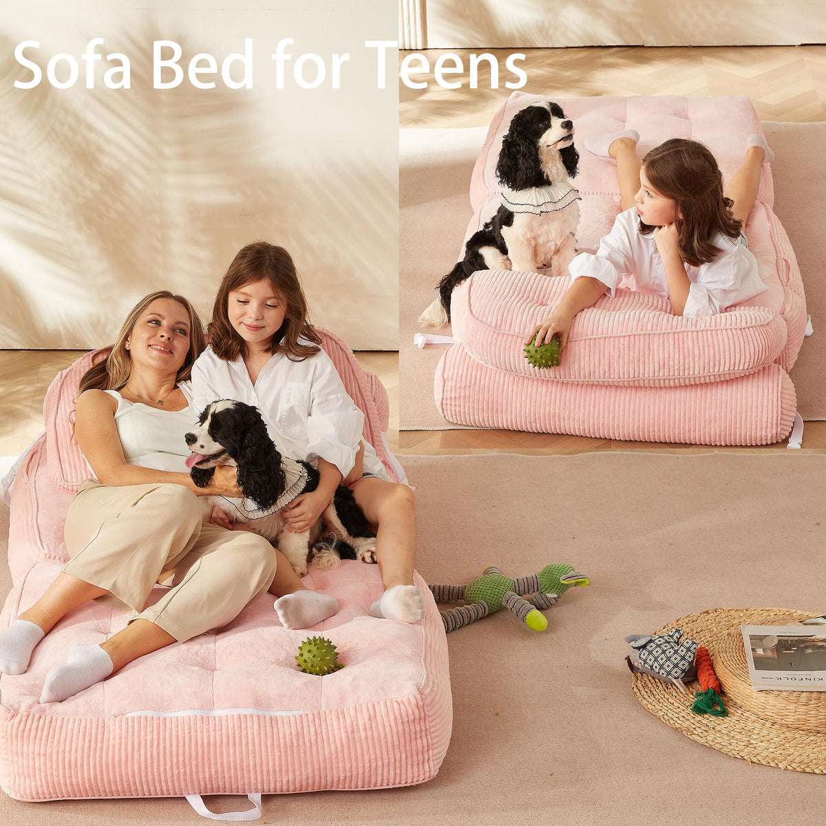 30" Convertible Futon Sofa Bed W73011